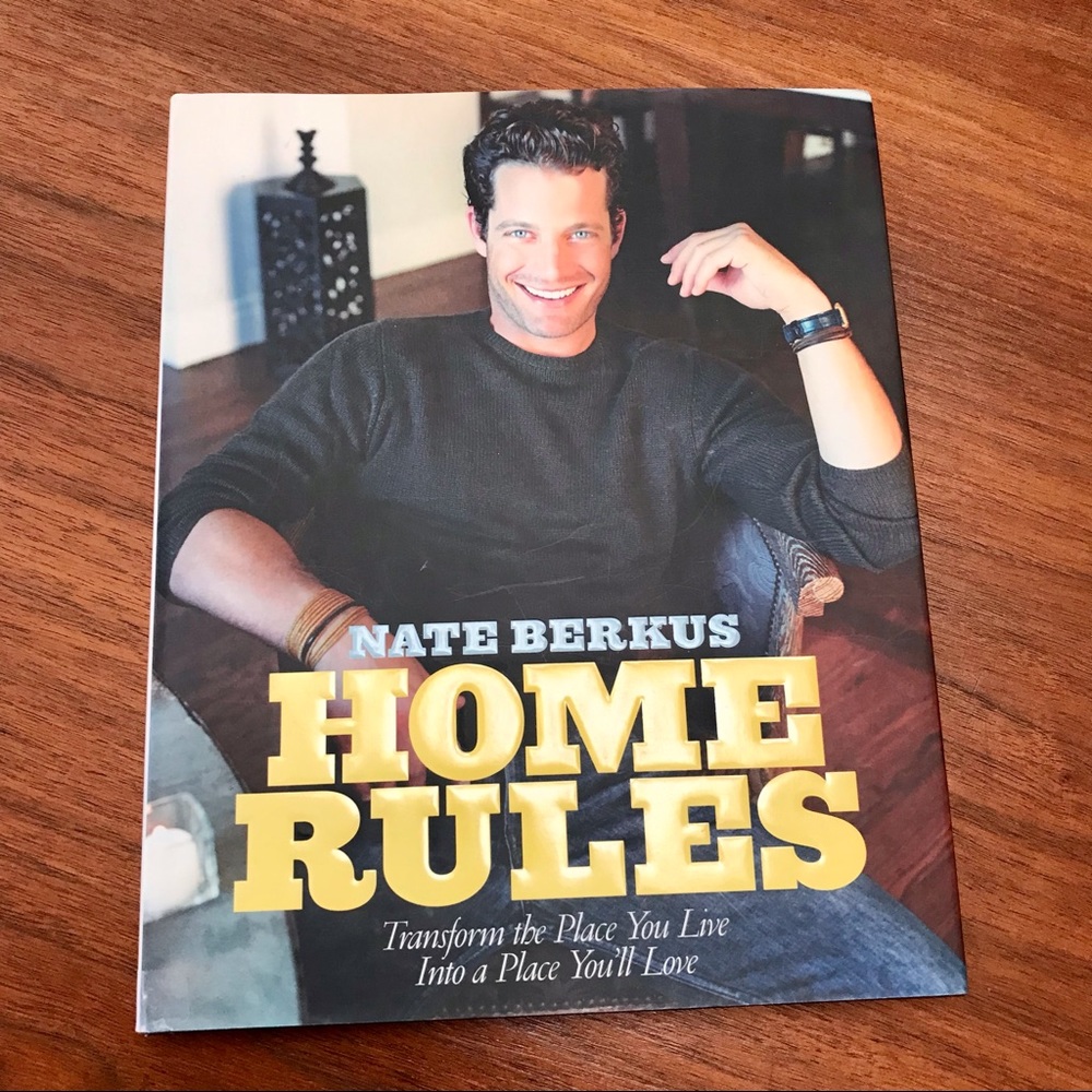 📚✨$5 Add On📚 HOME RULES by Nate Berkus Interior Design Book Styling Decor